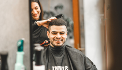 Klasický pánsky strih + úprava brady | HypeBarber