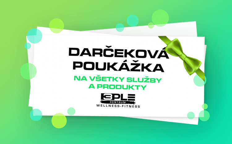Darčeková poukážka na všetky služby a tovar v hodnote 100€ | OC Atrium Optima